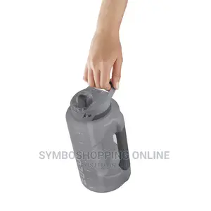 Zulu Half Gallon Water Bottle With Straw