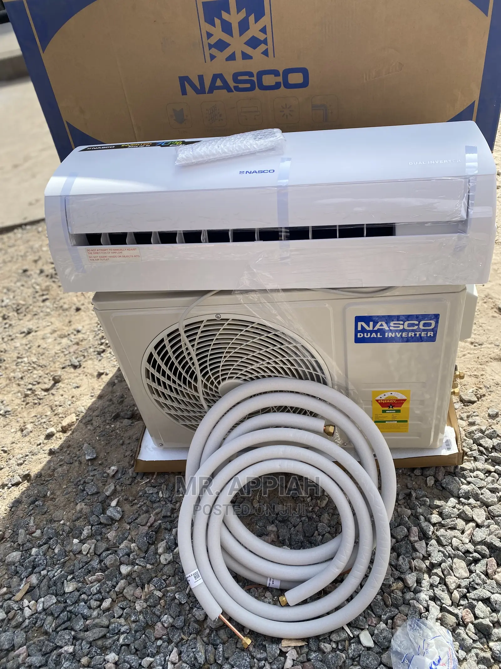 Extremely Chilling Nasco 1.5hp Dual Inverter Ac(Nashrna-12)
