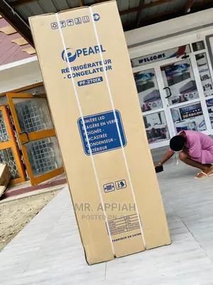 Super Powerful Pearl 166L Double Door Fridge PF-270IX.&&