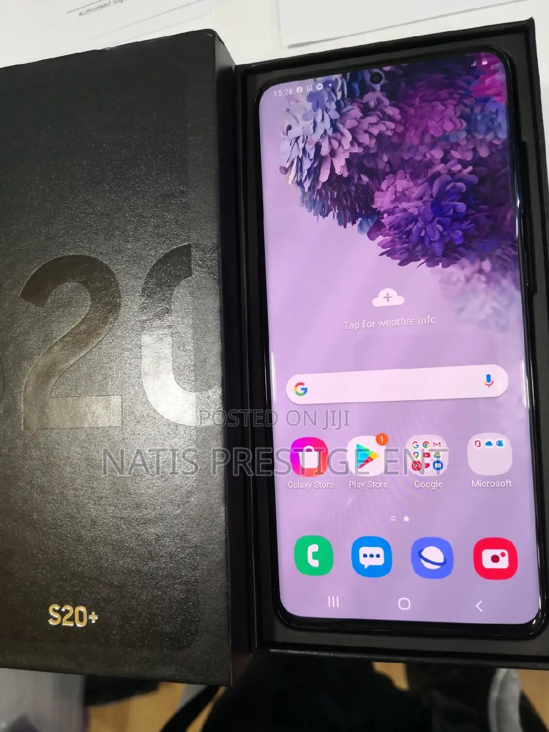 New Samsung Galaxy S20+ 128 GB Black