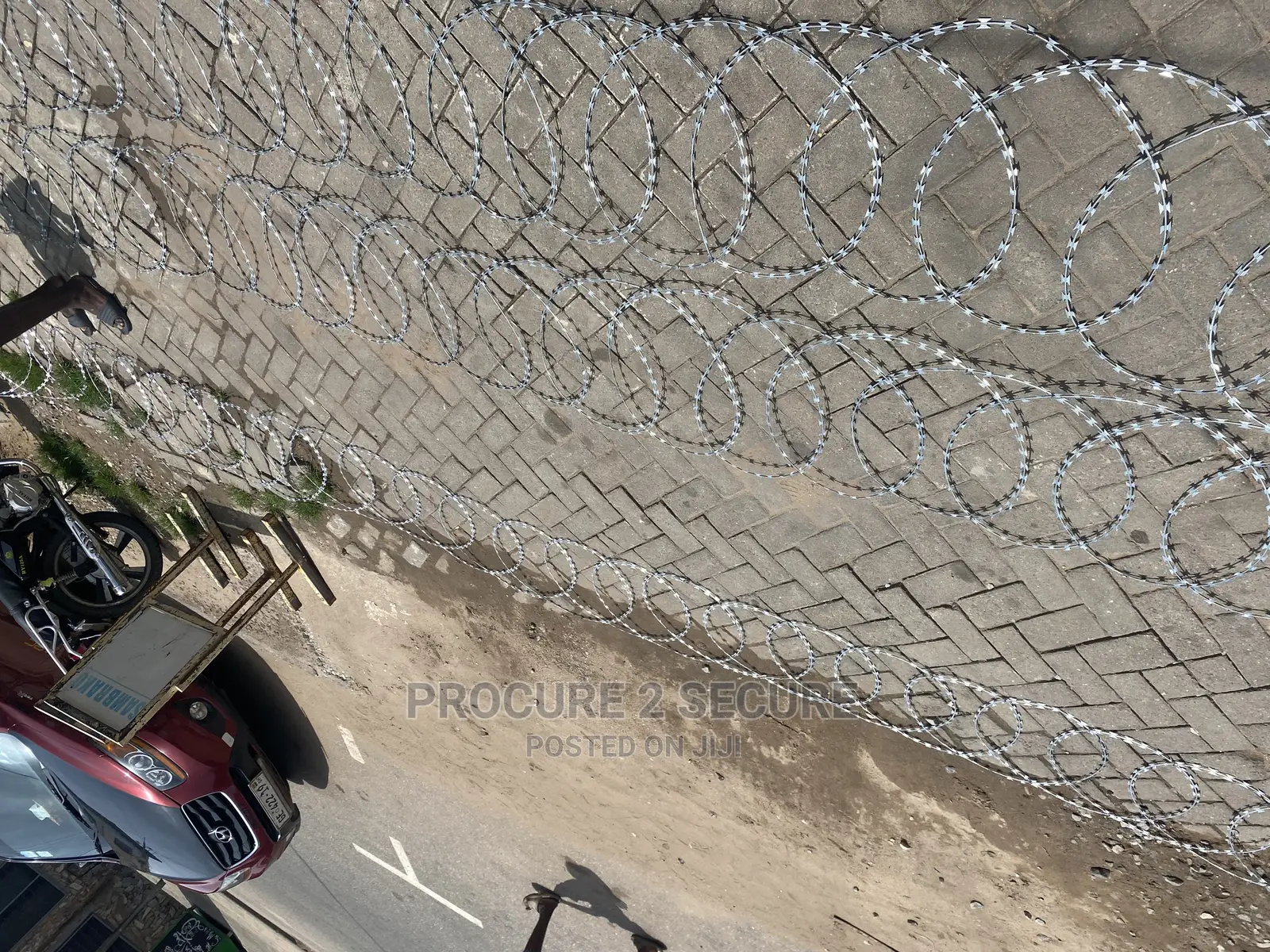Galvanized Flat Razor Wire