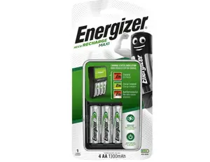 Energizer Maxi Charger With 4 Aa 2000mah Batteries