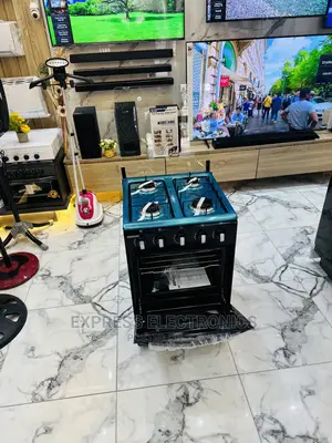 50/50 Stainless Steel 4burner Gas Cooker Oven Grill Chigo