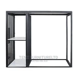 Bar Table With Stainless Steel Leg
