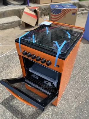Orange 50*50cm Volcano Ferre Gas Cooker With Double Grid.