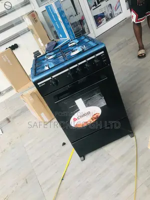 Chigo Tempered Glass Door 4 Gas Burner Cooker 50x50 