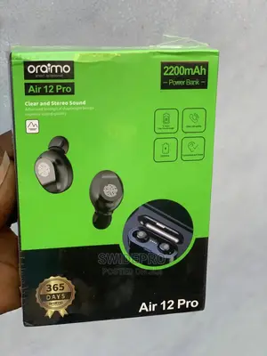 Oraimo Air 12 Pro Wireless Earbuds + Power Bank