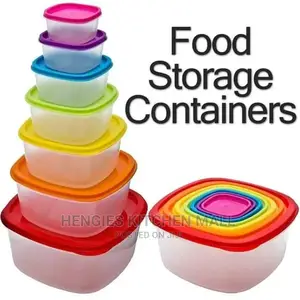 7pcs Storage Bowls (Microwave Bowls)