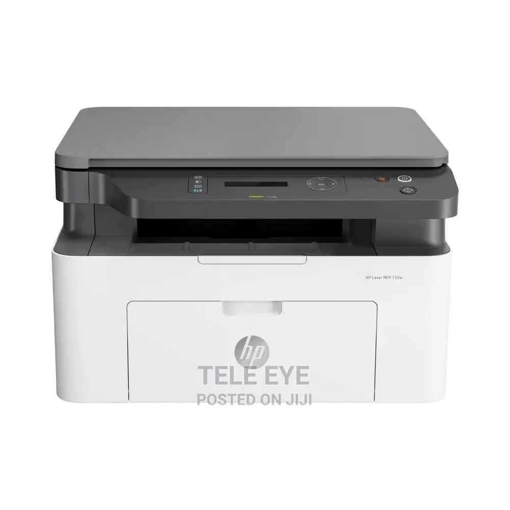 HP 135w Black and White Wireless Printer