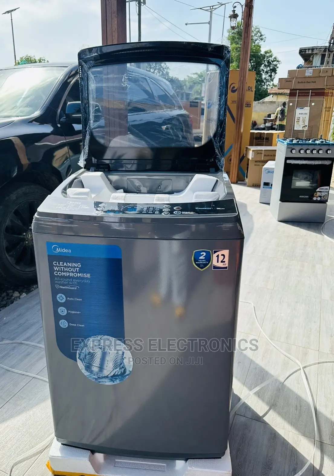 Powerful Filtration System Midea WM 12 Kg (MA200W120/G)