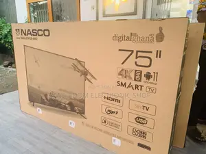 Nasco 75”UHD Energy Smart Android Led Tv
