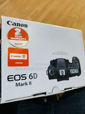 Original Canon 6D Mark II DSLR Camera[BODY ONLY]