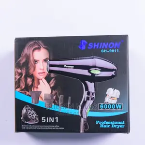 Five in One Professional Shinon Hair Blow Dryer