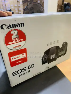 With One Year Warranty Canon 6D Mark II Without Lens