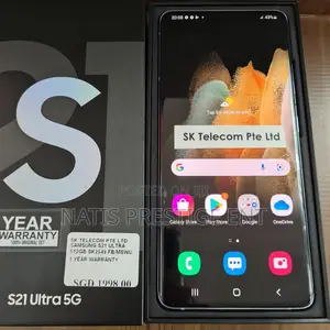 New Samsung Galaxy S21 5G 256 GB Black