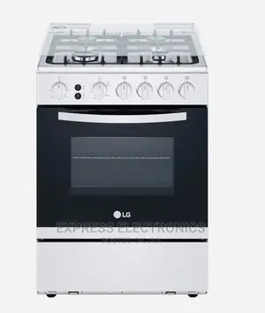 LG 4b Cooker 60×60 Silver Free Standing Burner Oven FA211RMA