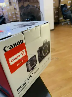 M50 Mark II Canon Camera Plus Free Kits Lens
