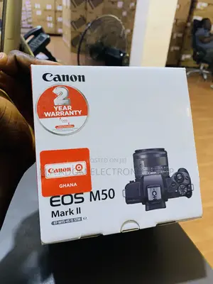 Original Canon UHD Eos M50 Mark II Camera