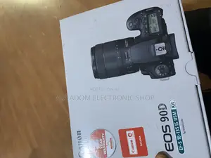 Canon Eos 90D Bluetooth Wi-Fi UHD Camera With 18-135mm