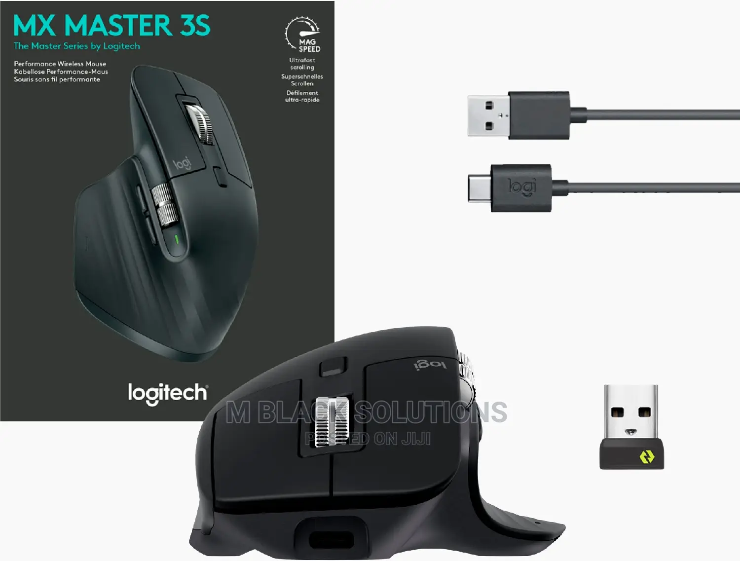 Logitech Mx Master 3s Wireless Laser Mouse