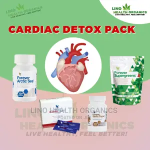 Cardiac Detox Pack/ Blood Pressure and Cholesterol Pack