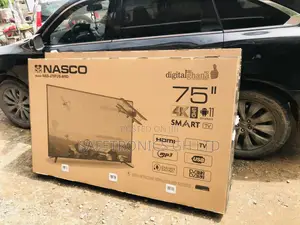 LED 75” Digital Nasco Tv Smart UHD HDMI Glossy