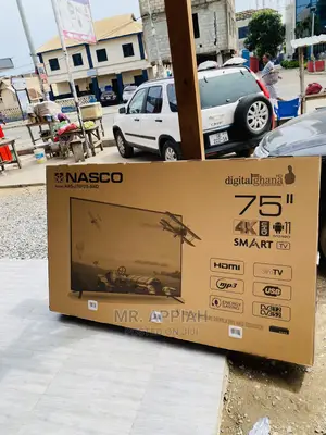 High Quality Nasco 75” Smart Tv on Sale(Nas-J75fus-And).