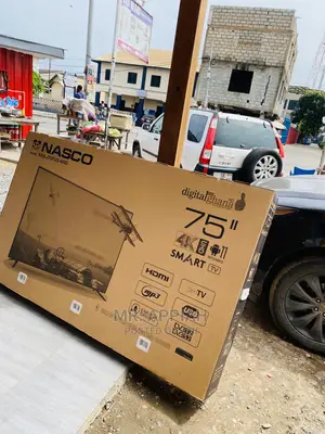 Original Nasco 75 Inch Digital Smart Tv,Nas-J75fus-and 