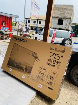 (Nas-J75fus-And)Enjoy Great Content on Nasco 75” Tv  .