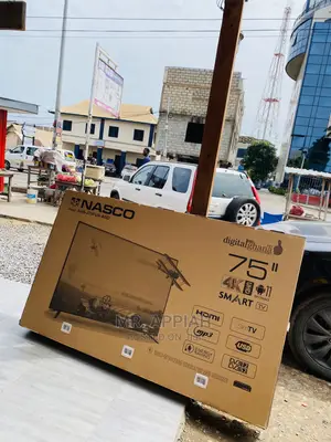 Brand New 75” Nasco Tv at Best Price,(Nas-J75fus-And)