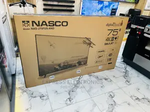 Sleek and Slim Look  NAS-J75FUS-AND Nasco UHD Smart