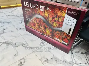 Crisp View Sleek UHD Screen  LG Up81 50”