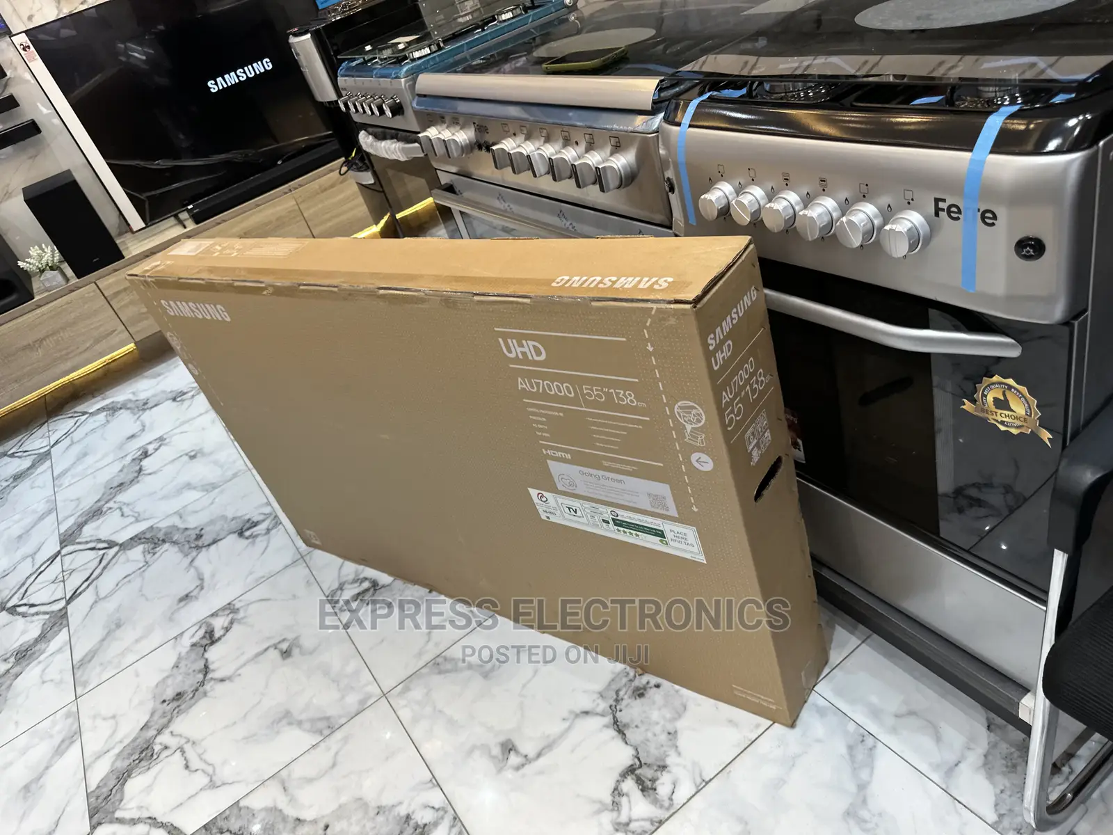 Flim Maker Mode Samsung Au7000 55” UHD Smart Tv 