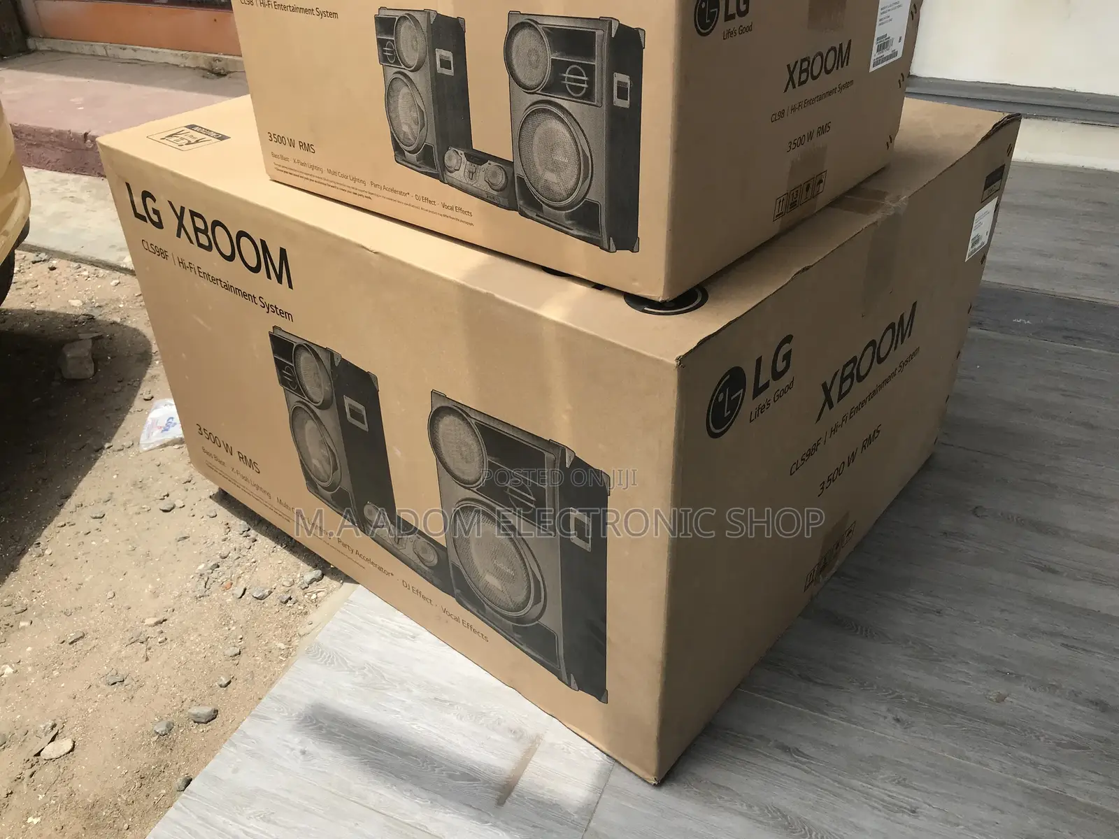 Available LG CL98 3500 Watts Xboom Sound System