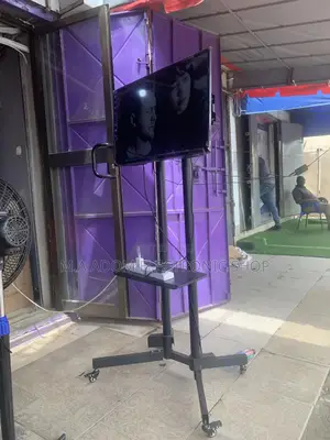 Movable Tv Stand Trolley With Wheels 32”-70”
