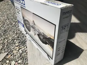 Powerful New Nasco NAS-B32FB Digital Satellite TV–32′′ Black
