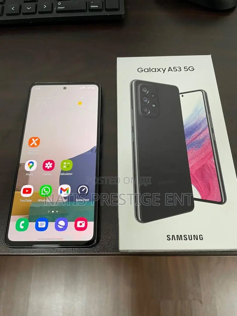 New Samsung Galaxy A53 5G 128 GB Black