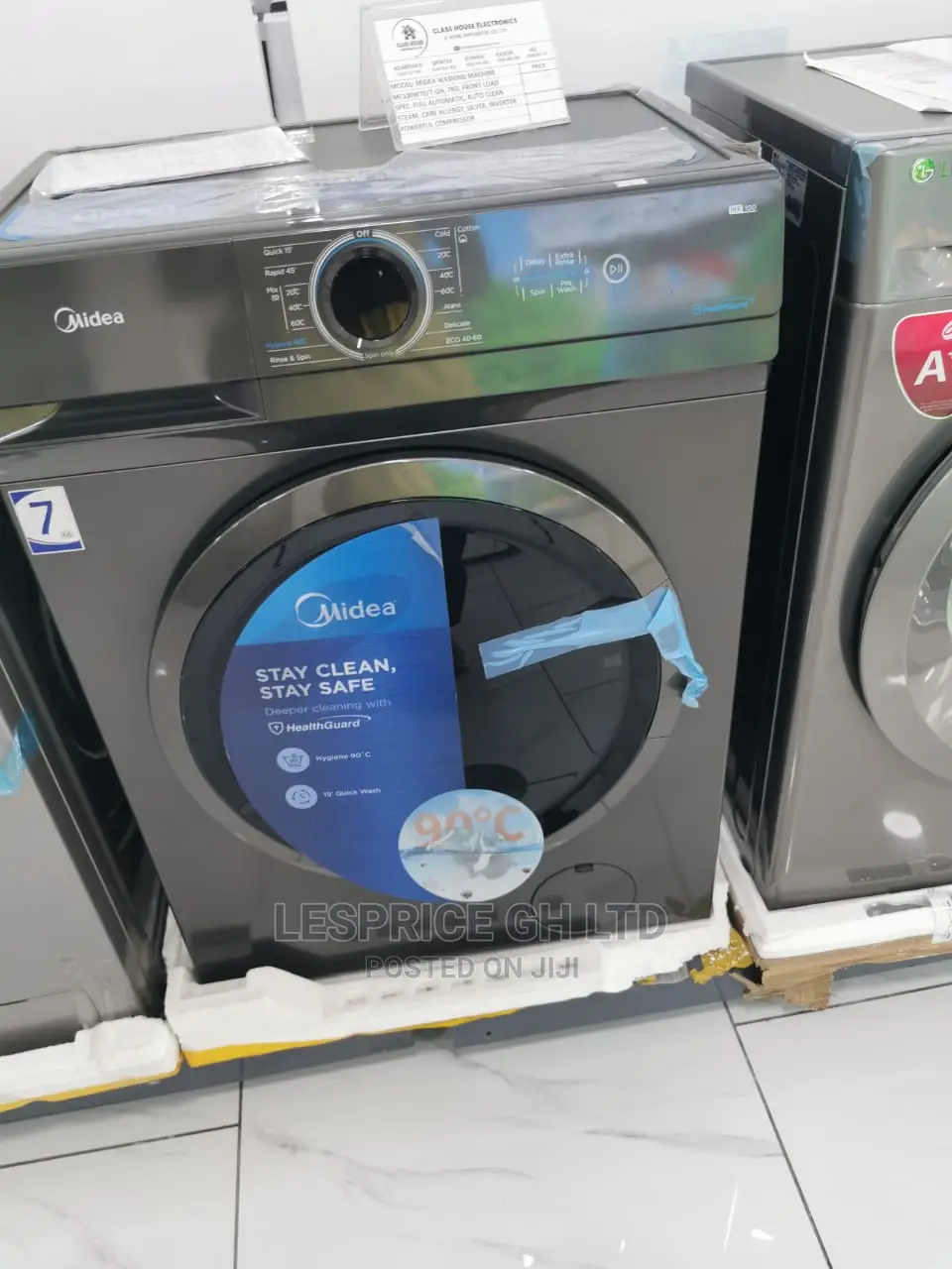 New Arrival Midea Washing Machine Front Load 7kg