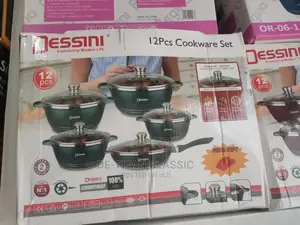 12pcs Dessini Durable Die Cast Non-stick Cookware