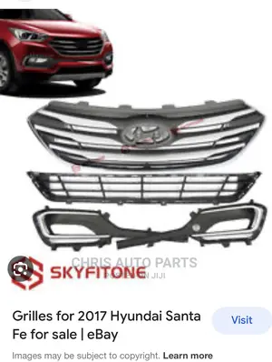 Hyundai Santafe 17 Fog Light and Covers
