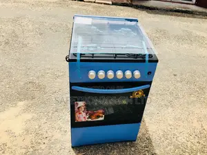 Adorable 4 Gas 50x50 Oven With Grill Blue Volcano