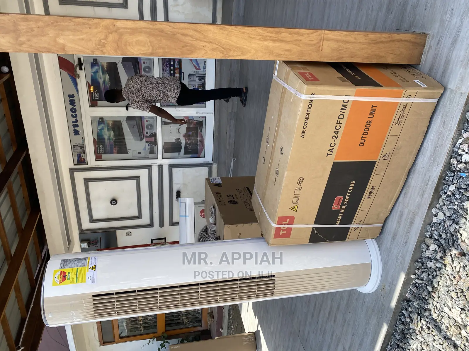 Original TCL Floor Standing Air Conditioner Available,2.5HP.