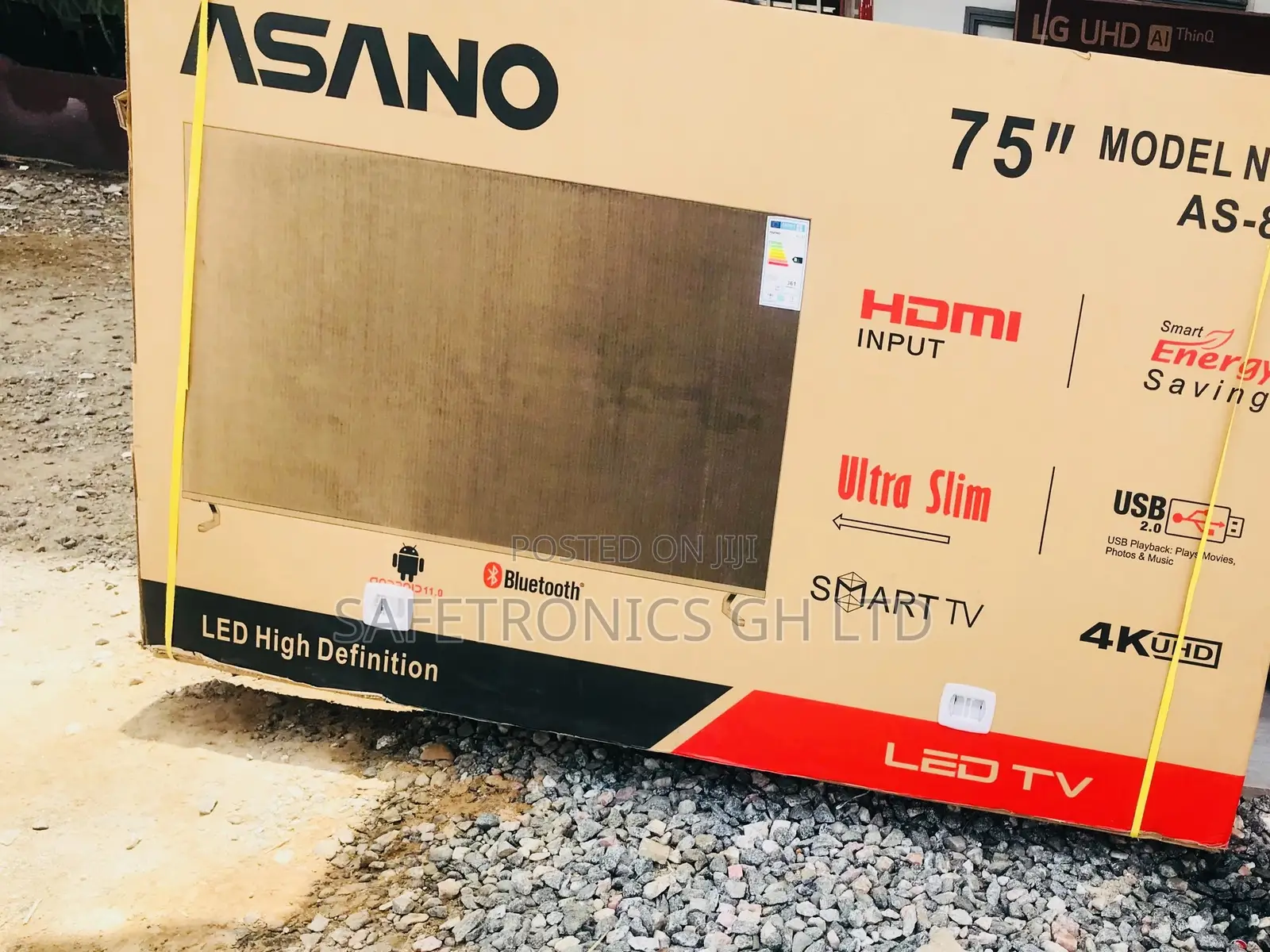 Asaon Quality LED Glossy 75 Inches Smart