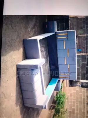 Queen Size Bed Frame With Ottoman and Side Drawers