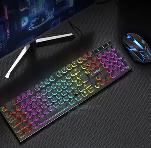 T-Wolf RGB Backlit Gaming Keyboard and Mouse Set - Tf270
