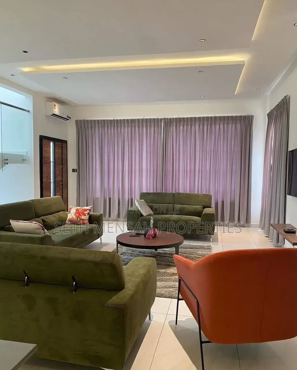 Furnished 3bdrm Townhouse / Terrace in Dzorwulu for rent