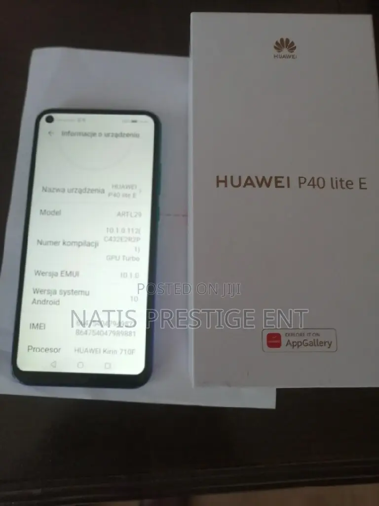 New Huawei P40 Lite 128 GB Black
