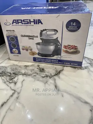 Arshia(600watt) Cake  Mixer Works Faster and Saves Energy 