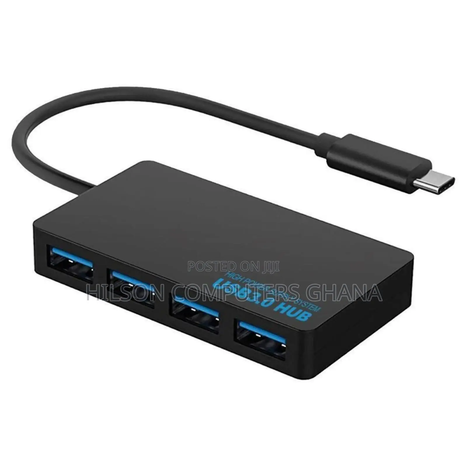 4-in-1 Ports Type C Hub Splitter Usb 3.0 High Speed Adapter