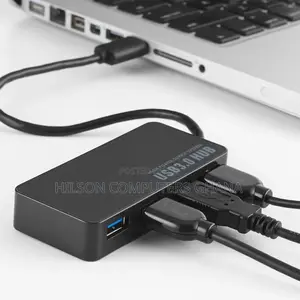 4-in-1 Ports Type C Hub Splitter Usb 3.0 High Speed Adapter